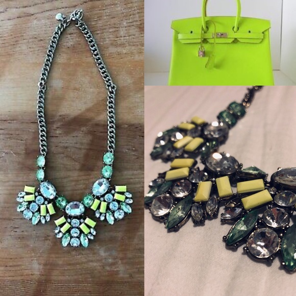 J. Crew Jewelry - A Pop of Color! Bright n Blingy J. Crew Necklace
